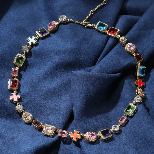 Solstice Gemstone Anklet